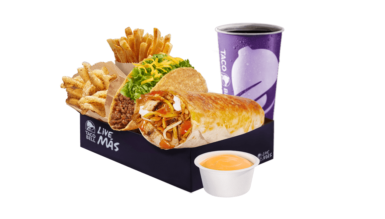 Box Nacho Cheese Drip Burrito