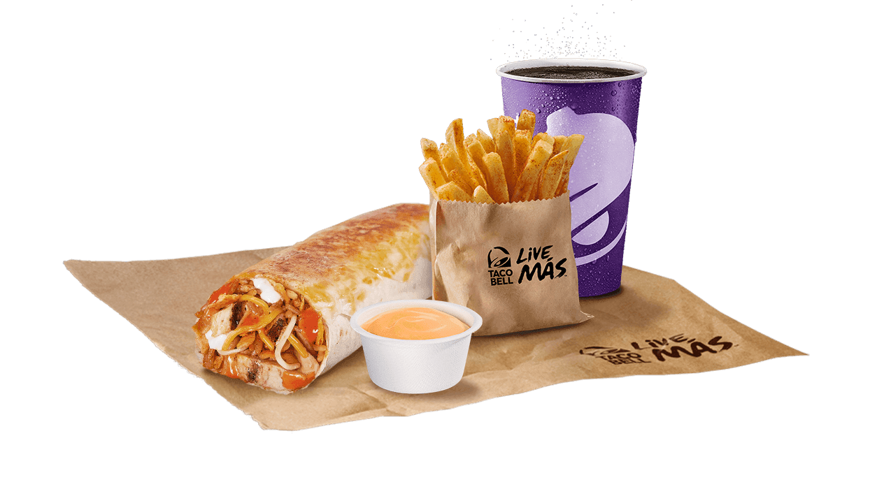 Meniu Nacho Cheese Drip Burrito