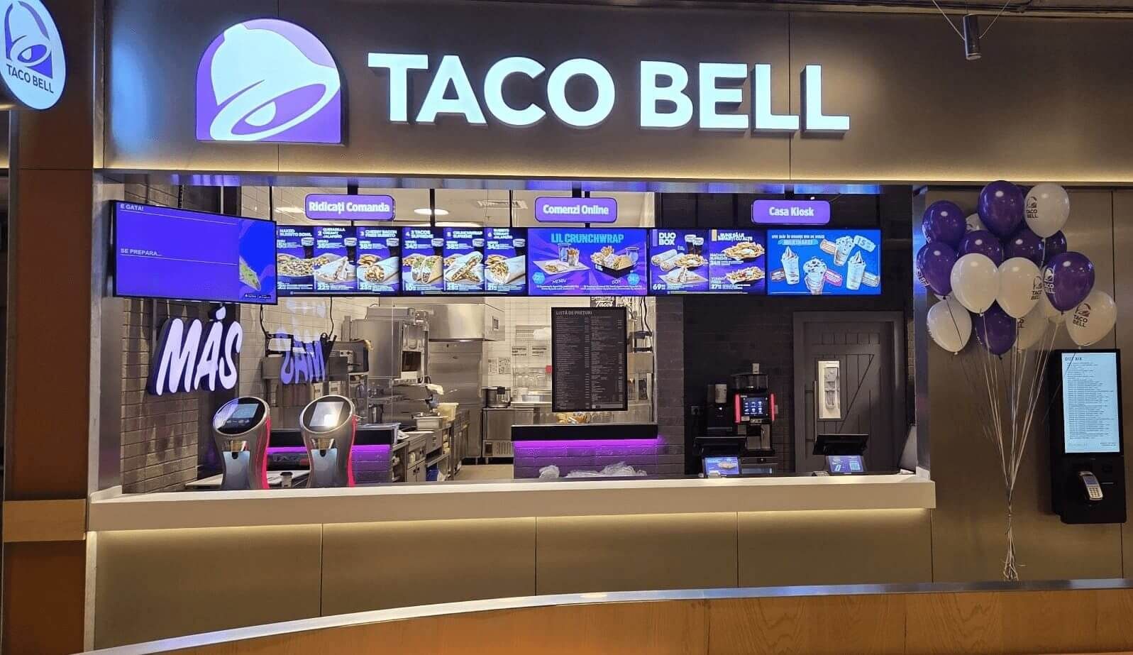 Taco Bell deschide un nou restaurant în Promenada Mall și ajunge la 17 unități la nivel național